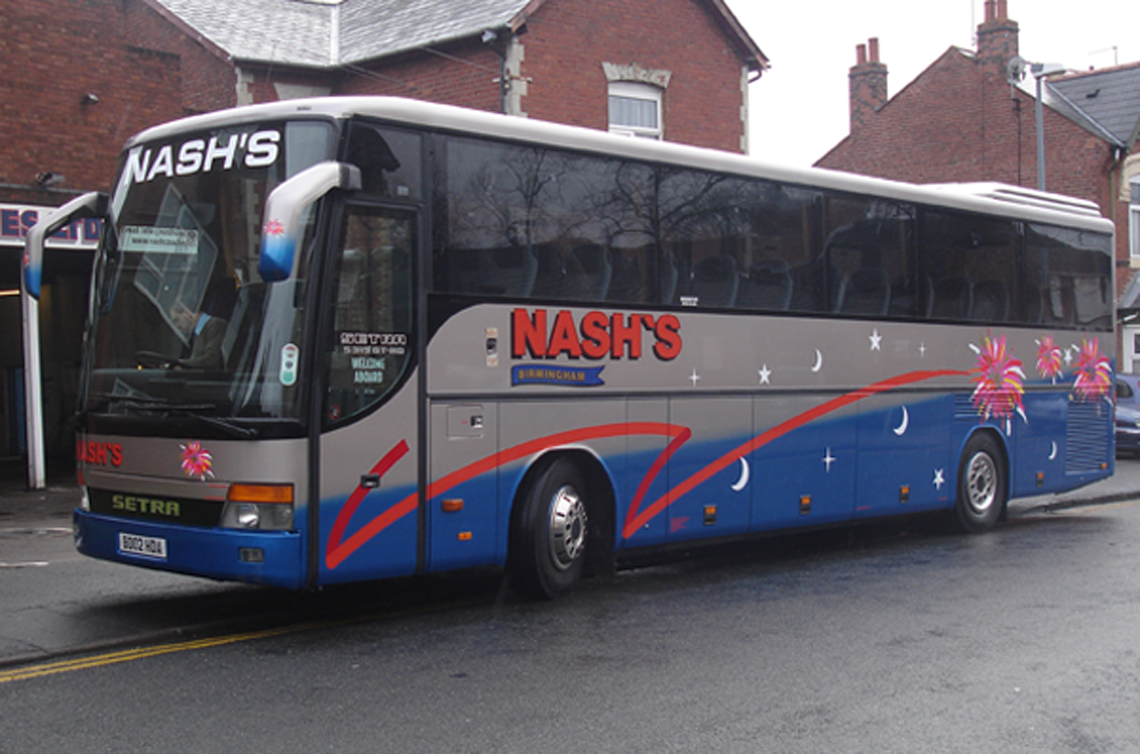 Coach Hire Nash Coaches Call Us On 0121 558 0024