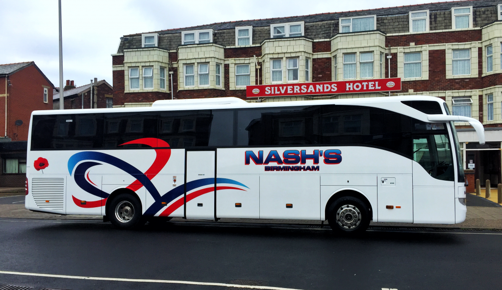 Nash Coaches Call Us On 0121 558 0024 Coach Hire & Day Trips